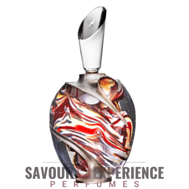 Thierry Mugler Clouds (Nuages) Collection - Red Silver Swirls Image